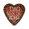 Brievenbusdoosje met hart van chocolade - Topgiving